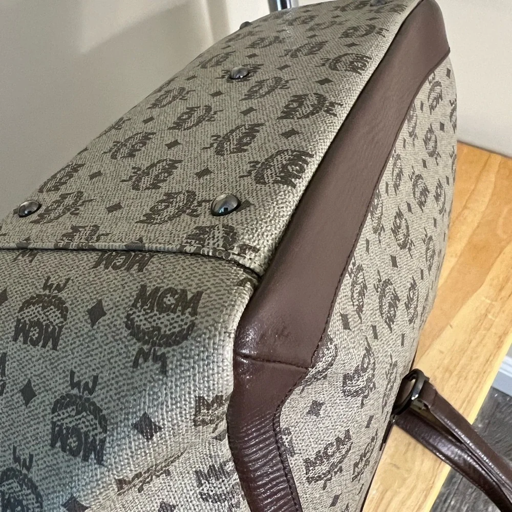 MCM Tote - Coated Canvas